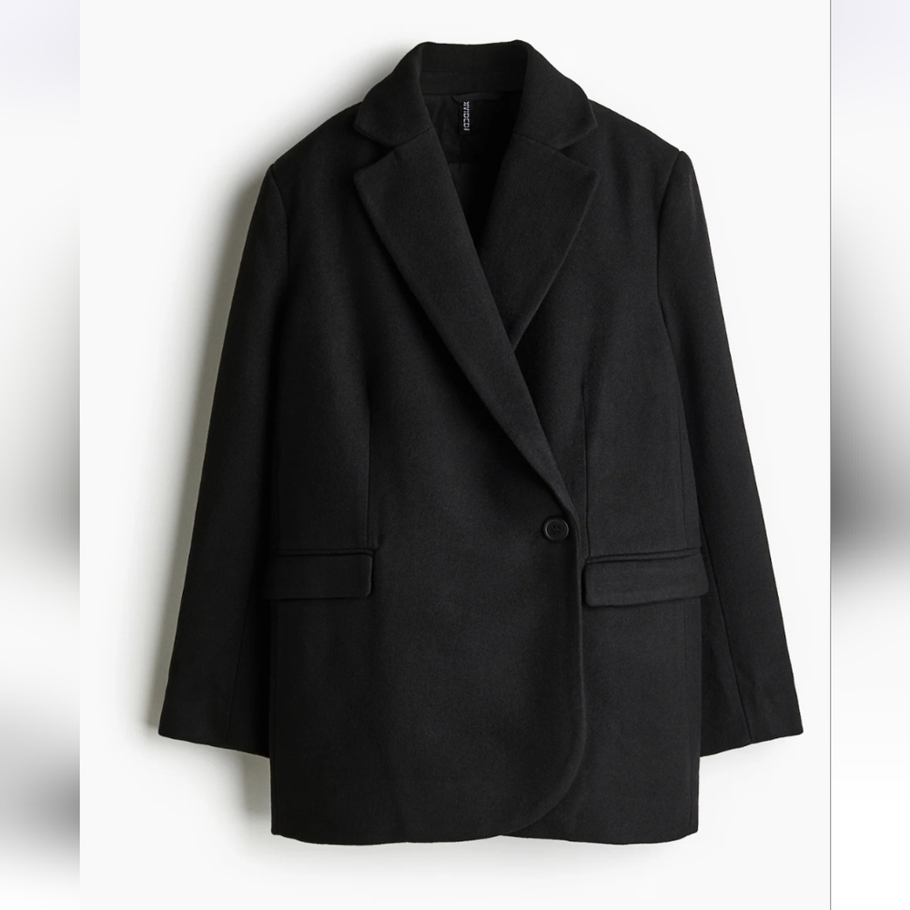 HM Brushed-finish Twill Blazer